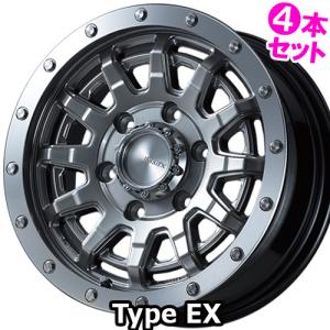 (4本特価) 16×6.5J +38 6/139.7 タイプ EX (HG) エセックス 16インチ ホイール4本セット ESSEX Type EX｜car-mania