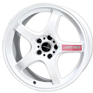 (1本価格) 18インチ 9.5J 5/114.3 共豊 トレーサー GT-V (WHITE) ホイール 1本｜car-mania
