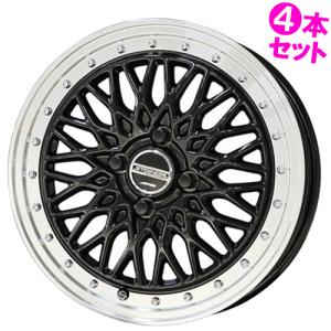 (4本価格) 14インチ 4.5J 4/100 共豊 シュタイナーFTX (B) ホイール 4本セット｜car-mania