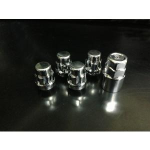 国産車用 ホイール取付用ロック＆メッキナットセット 1台分 : コニシ