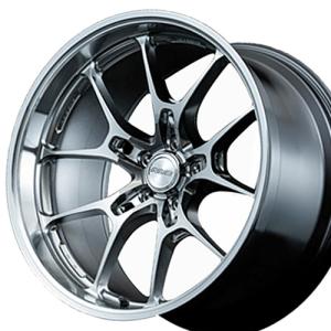20インチ シルバー 5本スポークホイール 1本価格) 20インチ 9.0J 5/120 レイズ ボルクレーシング G025LC (HI