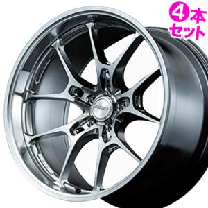 4本価格) 20インチ 8.5J 5/108 レイズ ボルクレーシング G025LC (HI
