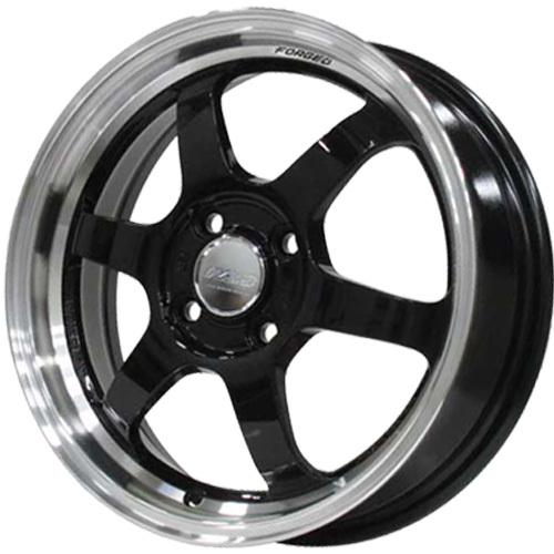 16×5.5J +45 4/100 ボルクレーシング TE37KCR (KF) レイズ 16インチ ...