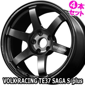 (4本特価) 18×7.5J +48 5/114.3 ボルクレーシング TE37 SAGA S-plus (MM) レイズ 18インチ ホイール4本セット VOLK RACING｜car-mania