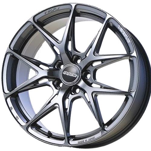 18×9.5J +22 5/114.3 ベルサス VV21S (YNJ) レイズ 18インチ ホイー...