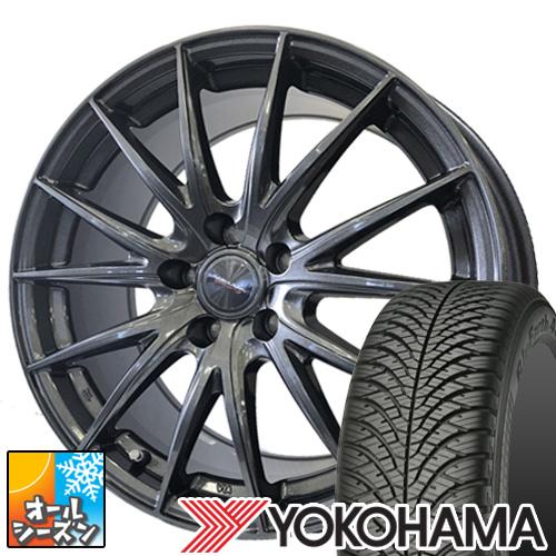 (タント) 155/65R14 ヨコハマ ブルーアース4S 14インチ オールシーズンタイヤ ホイー...