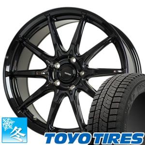 (N-BOX) 155/65R14 トーヨー オブザーブ ギズ2 14インチ スタッドレスタイヤ ホイール 4本セット Gスピード G05｜car-mania