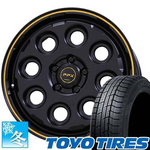 (デリカミニ) 155/65R14 トーヨー トランパス TX 14インチ スタッドレスタイヤ ホイ...