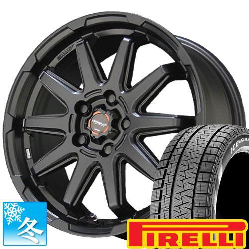 165/55R14 ピレリ アイスアシンメトリコ プラス 14インチ スタッドレスタイヤ ホイール ...