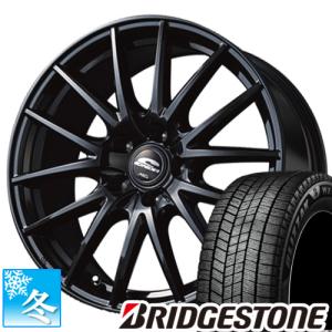 ブリザック 送料無料 スタッドレスタイヤホイール 4本セット 165/55R15