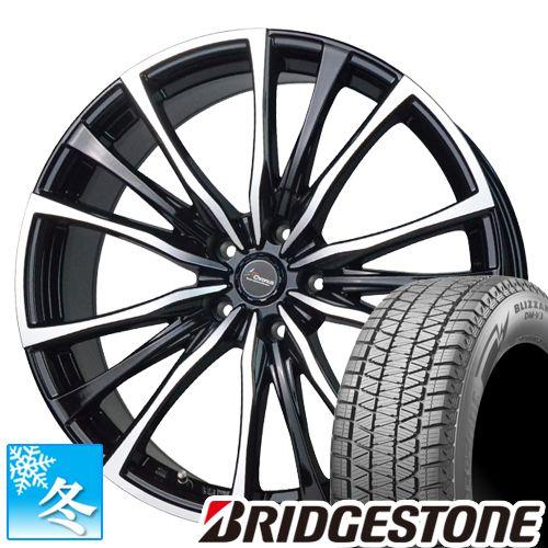 (ハリアー 80系) 225/65R17 ブリヂストン ブリザック DM-V3 17インチ ホイール...