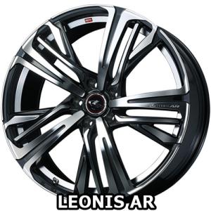 15×5.5J +50 4/100 レオニスAR (PBMC) ウェッズ 15インチ ホイール1本 LEONIS｜car-mania