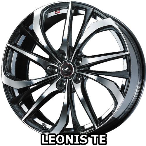 17×6.5J +50 4/100 レオニスTE (PBMC) ウェッズ 17インチ ホイール1本 ...