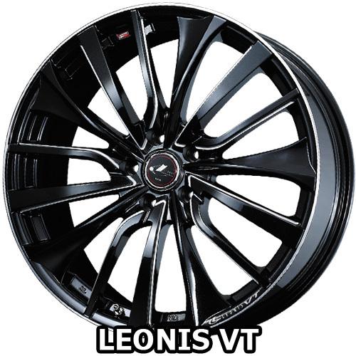 19×7.5J +53 5/114.3 レオニスVT (PBK/SC) ウェッズ 19インチ ホイー...