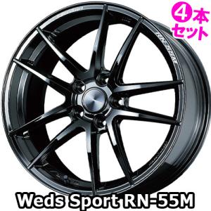 (4本特価) 19×9.5J +28 5/114.3 ウェッズスポーツ RN-55M (GB) ウェッズ 19インチ ホイール4本セット Weds Sport｜car-mania