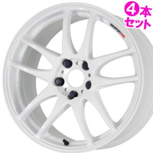 16×5.5J +45 4/100 ワークエモーション CR 極 (WHT) ワーク 16インチ