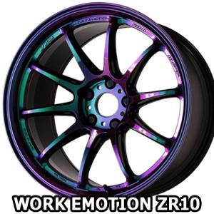 18×9.5J +30 5/114.3 ワークエモーション ZR10 カラリズム (ARK) ワーク 18インチ ホイール1本 WORK EMOTION｜car-mania