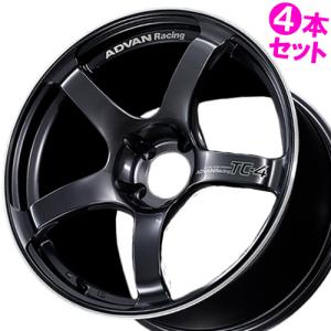 ADVAN tc4 15インチ pcd100 6j ＋45 4H 4本 ホイール ADVAN アドバンレーシング TC-4 6J-15 100/4H ADVAN Racing TC‐4 15