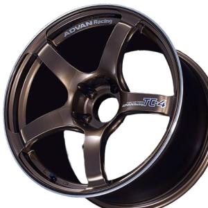 アドバンレーシング TC-4 8.5-18 ホイール1本 ADVAN Racing : タイヤ1