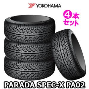 (4本特価) 235/55R20 102V ヨコハマ パラダ スペックX PA02 20インチ サマータイヤ 4本セット PARADA Spec-X｜car-mania