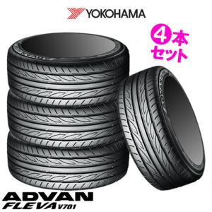 (4本特価) 245/40R18 97W XL ヨコハマ アドバン・フレバ V701 18インチ サマータイヤ 4本セット ADVAN FLEVA V701｜car-mania