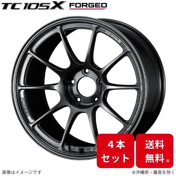 ウェッズ ホイール ウェッズスポーツ TC105X フォージド RX-8 SE3P マツダ 18イン...