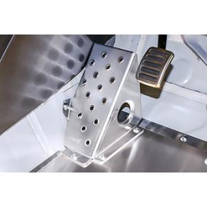 オクヤマ　DASH フットレスト フィット　GE8 楽天市場】フィット（GE8/GK5）ドライバーフットレスト アルミ製