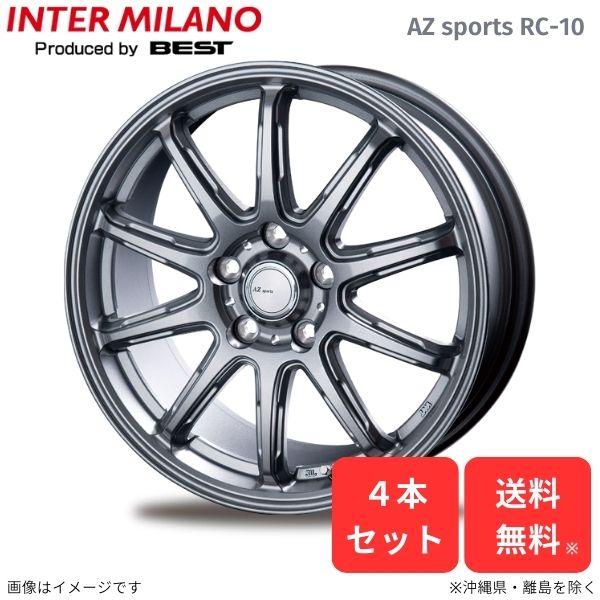 ホイール インターミラノ フーガ Y51 ニッサン 4本セット AZスポーツ RC-10 【18×7...