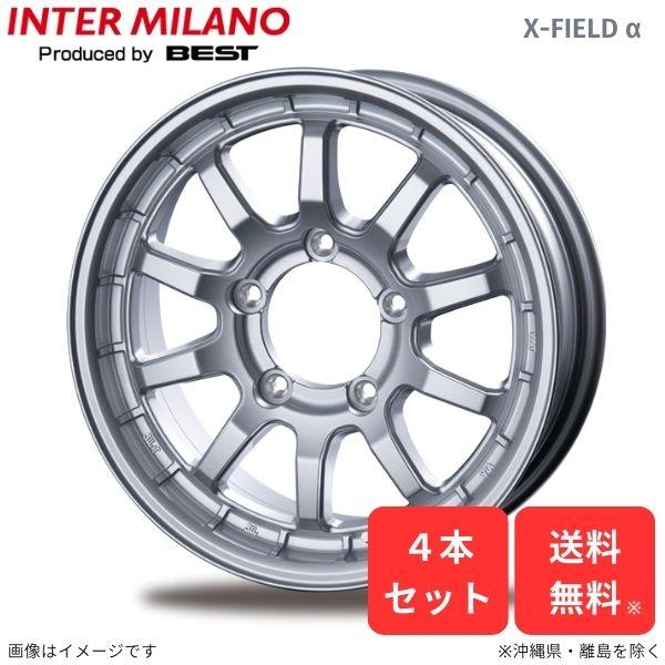 ホイール インターミラノ ジムニー JB23W スズキ 4本セット クロスフィールドα 【16×5....