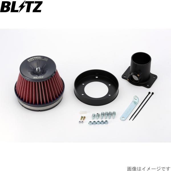 ブリッツ エアクリーナー サスパワーLM-RED アレックス ZZE123 トヨタ 2ZZ-GE E...