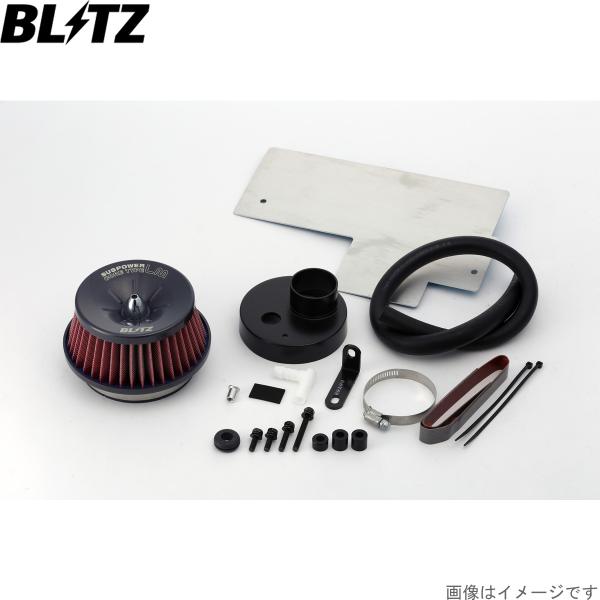 ブリッツ エアクリーナー サスパワーLM-RED Nワン JG1/JG2 ホンダ S07A(Turb...