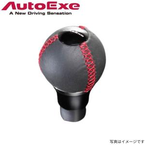 オートエクゼ オートエグゼ シフトノブ MAZDA3 BP系 マツダ レッド