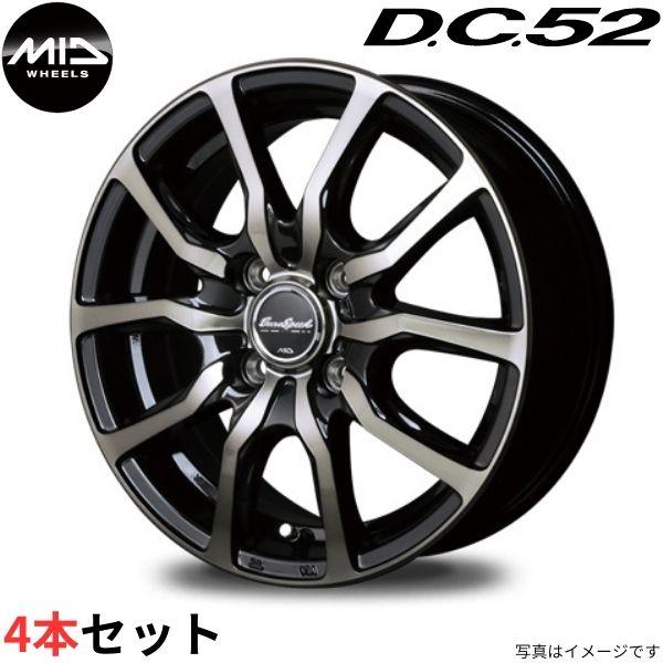 マルカ ホイール ユーロスピード DC52 スズキ エブリィ/エブリィバン DA17V MID 【1...