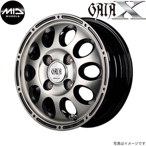 マルカ ホイール ガイア GAIA X スバル ディアスワゴン S321/331 MID 【12×4...