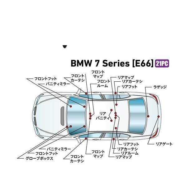 BREX BPC852 インテリアフルLEDデザイン -gay- BMW 7シリーズ (E66) ブ...