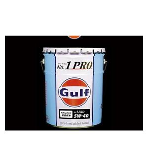 Gulf ガルフ No.1 PRO 5W-40 20L ペール缶 ナンバー1 プロ Gulfの誇る新技術FCAを投入した プロショップが絶賛するモーターオイル 北海道/沖縄/離島は別途送料｜car-parts-shop-mm