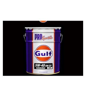 Gulf ガルフ PRO Synthe 5W-40 20L ペール缶 プロシンセ 5W-40 SN/CF Gulfの優れた技術による ハイパフォーマンスモーターオイル 北海道/沖縄/離島は別途送料｜car-parts-shop-mm