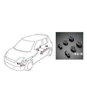 モンスタースポーツ　monster zc31s マフラー穴カバー スイフト スイフトスポーツ ZC31S【マフラー強化ゴムブッシュ補修部品