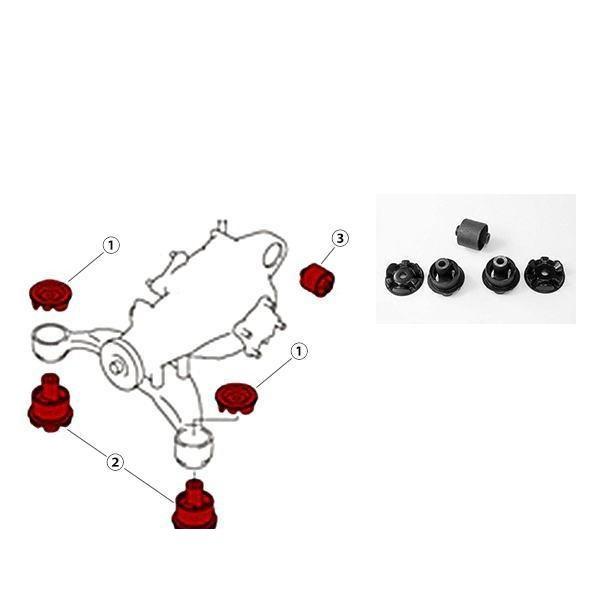 モンスタースポーツ 648500-2800M デファレンシャルマウントセット カプチーノ用 Mons...