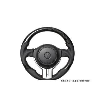 REAL レアル GRM-BKC-RD ステアリング Dシェイプ ブラックカーボン