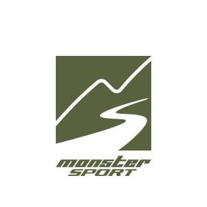 モンスタースポーツ 896518-000MGR スクエアロゴステッカー 95mm×119mm マットグリーン 2枚組 Monster SPORT｜car-parts-shop-mm