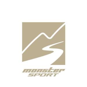 モンスタースポーツ 896518-000MGR スクエアロゴステッカー 95mm×119mm