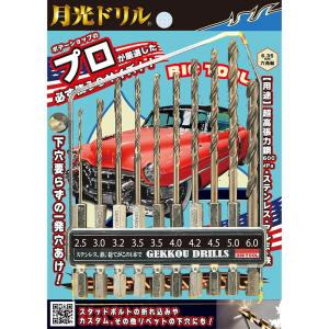 BICTOOL ビックツール SR-6GK10P 月光ドリル六角軸１０本セット｜car-parts-shop-mm