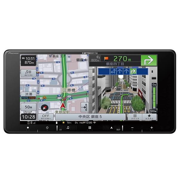 カロッツェリア AVIC-RW120 楽ナビ 7インチHD/Bluetooth/USB/メモリーナビ...