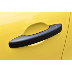 ルノー（RENAULT） マットブラックドアハンドルカバー for ルノー