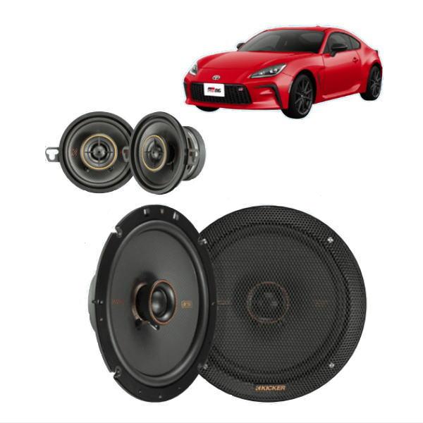 KICKER KU-86 フロントスピーカーセット 86/BRZ（旧型・現行共通）6/8スピーカー車...