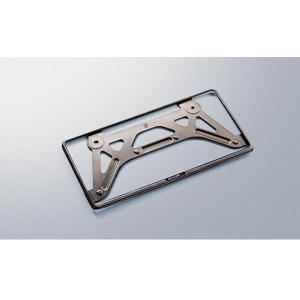 エクストレイル エクストレイルナンバープレートリム(ダーククローム 