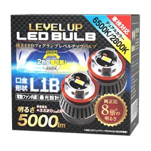PIAA フォグ用 純正LEDフォグライト用バルブ LEF500 L1B 12V 25W