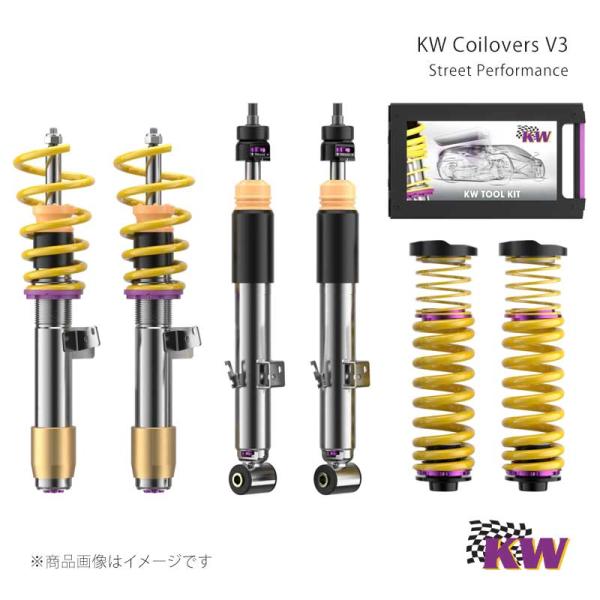 KW V3 Audi A4 B8/B81/B9 10/15- SW 4WD ECUダンパー付 耐荷重...