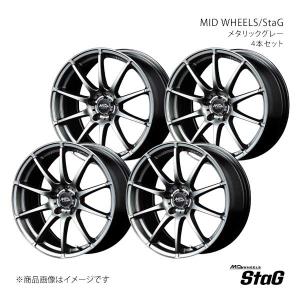 シュナイダー STAG 17インチ 7.0J PCD:114.3 5穴 +38 メタリックグレー